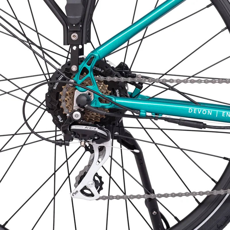 Ampere Tourer S Electric Bike Teal-10